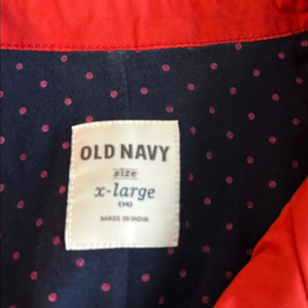 Old Navy Women's Red Double-Breasted Jacket